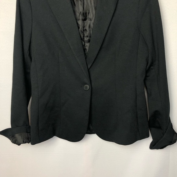 New York & Company Black Single Button Office Blazer 8 - Picture 4 of 9